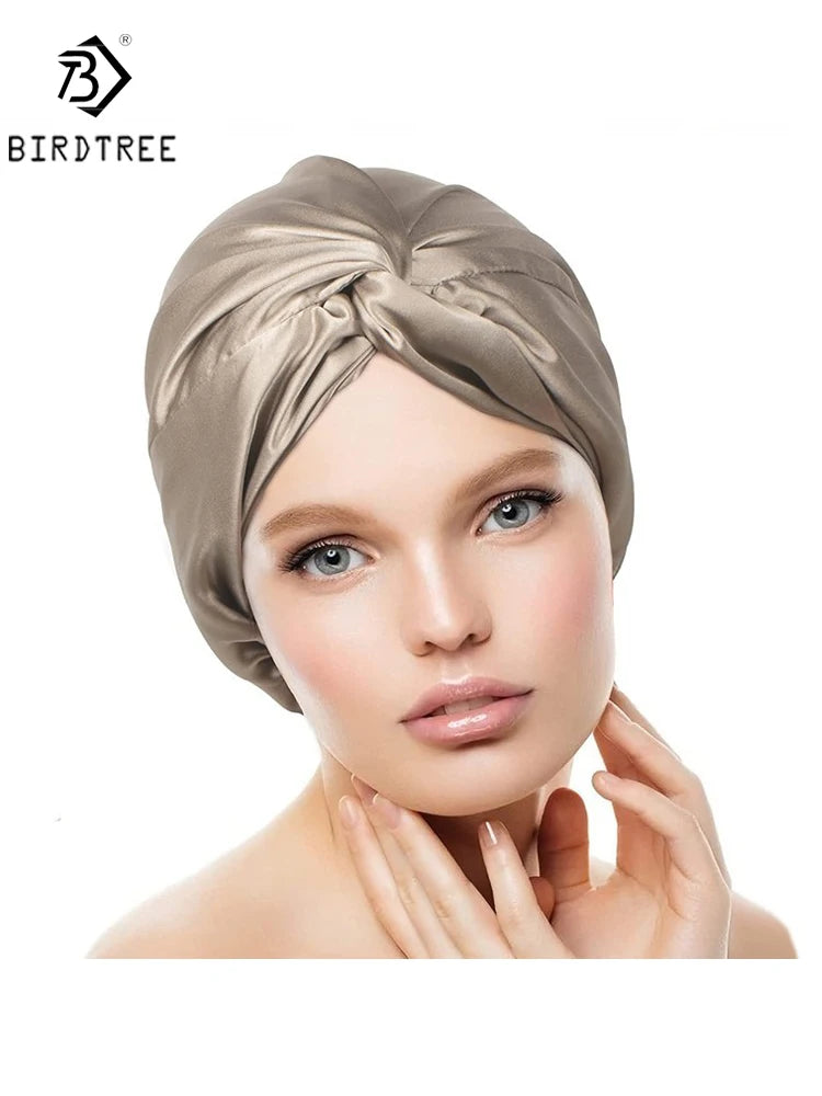 Nara Vida Mulberry Silk Sleeping Bonnet